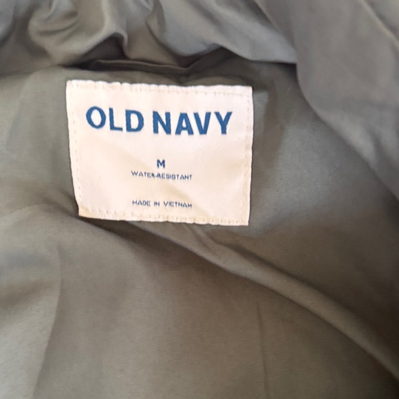 Old Navy Men's Slate Puffer Jacket - Picture 2 of 5